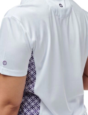 Drakes Pride Lily Ladies Polo Shirt - Purple